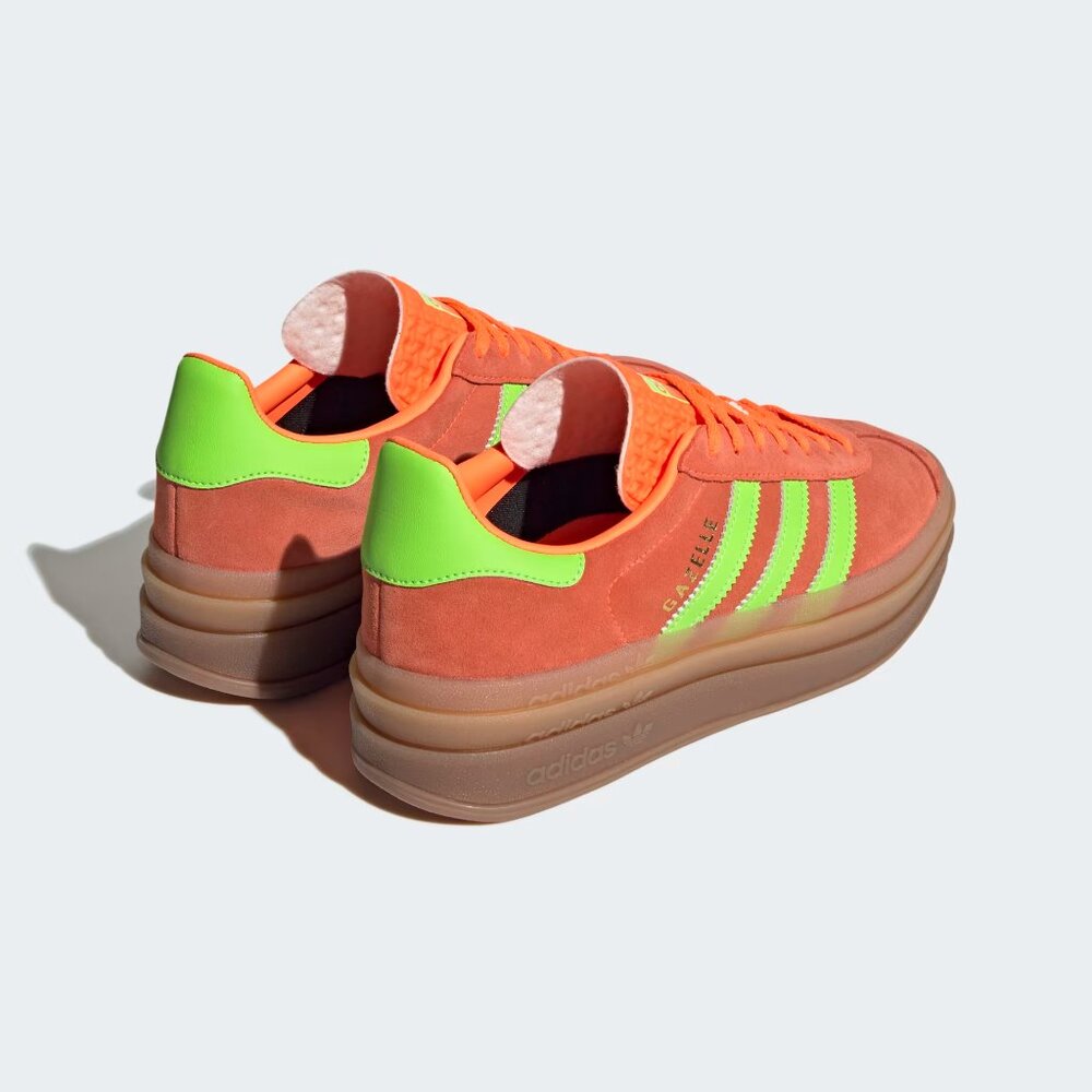 [NEW] Women's adidas Gazelle Bold‎ Shoe 'Solar Orange' H06126 - Picture 5 of 8